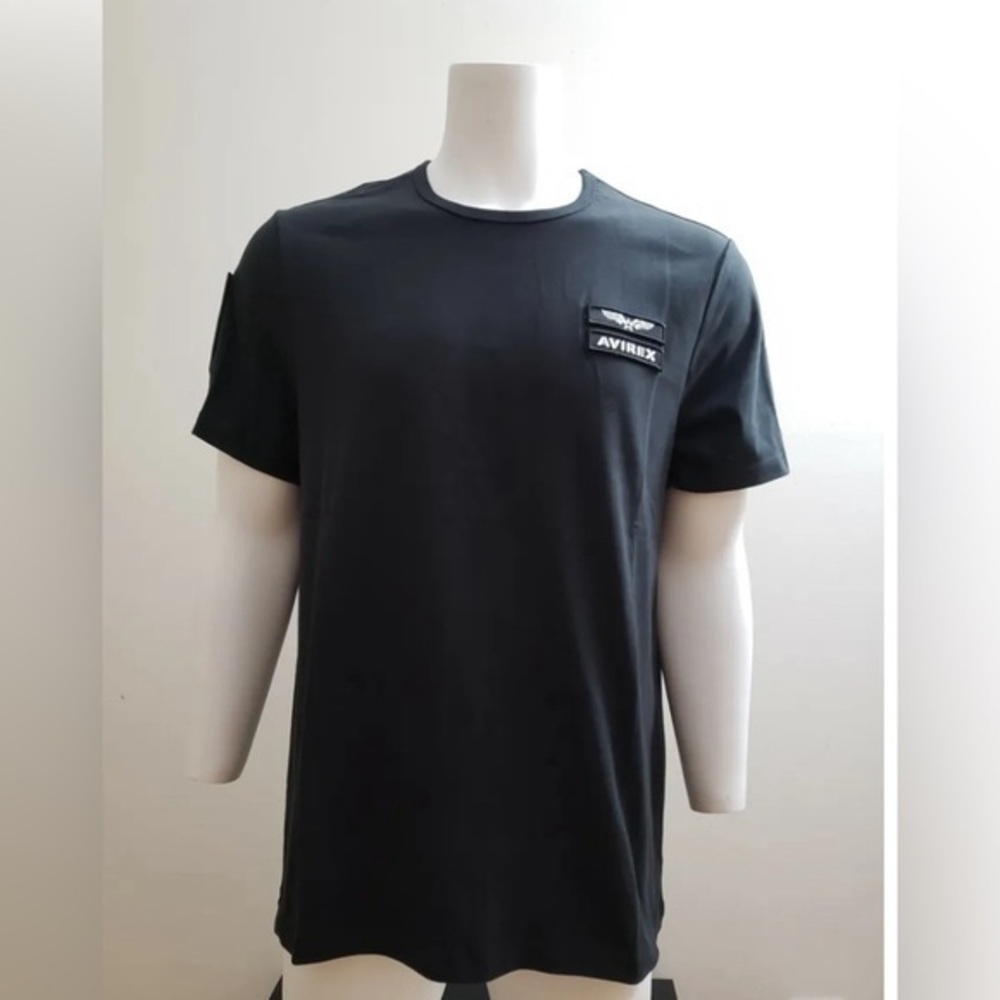 Avirex Men's Sleeve Patch T-Shirt Sz: XL